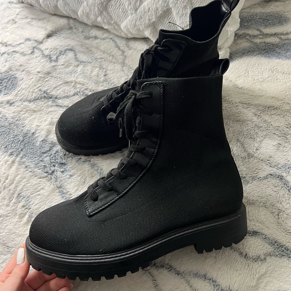 Black boots